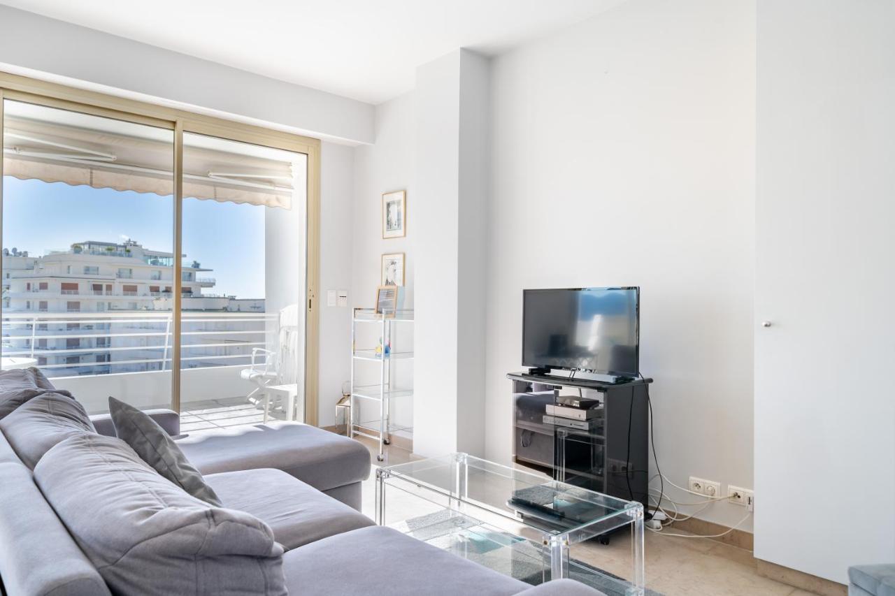 Palm Beach- Free Wifi- Parking- Sea View Cannes Exteriör bild