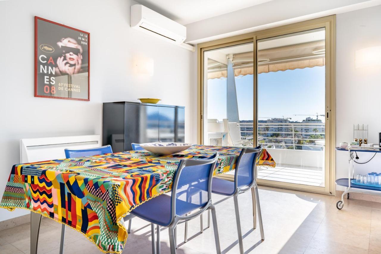 Palm Beach- Free Wifi- Parking- Sea View Cannes Exteriör bild