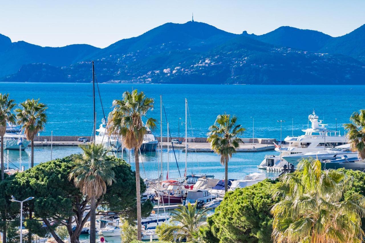 Palm Beach- Free Wifi- Parking- Sea View Cannes Exteriör bild