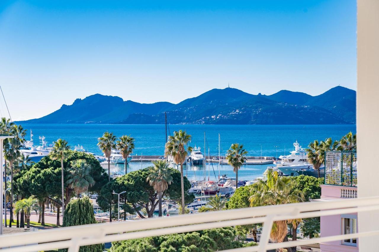 Palm Beach- Free Wifi- Parking- Sea View Cannes Exteriör bild
